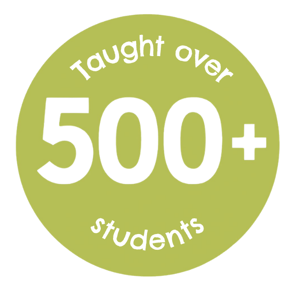 Taught over 500+ students