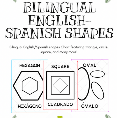 Bilingual English-Spanish Shapes